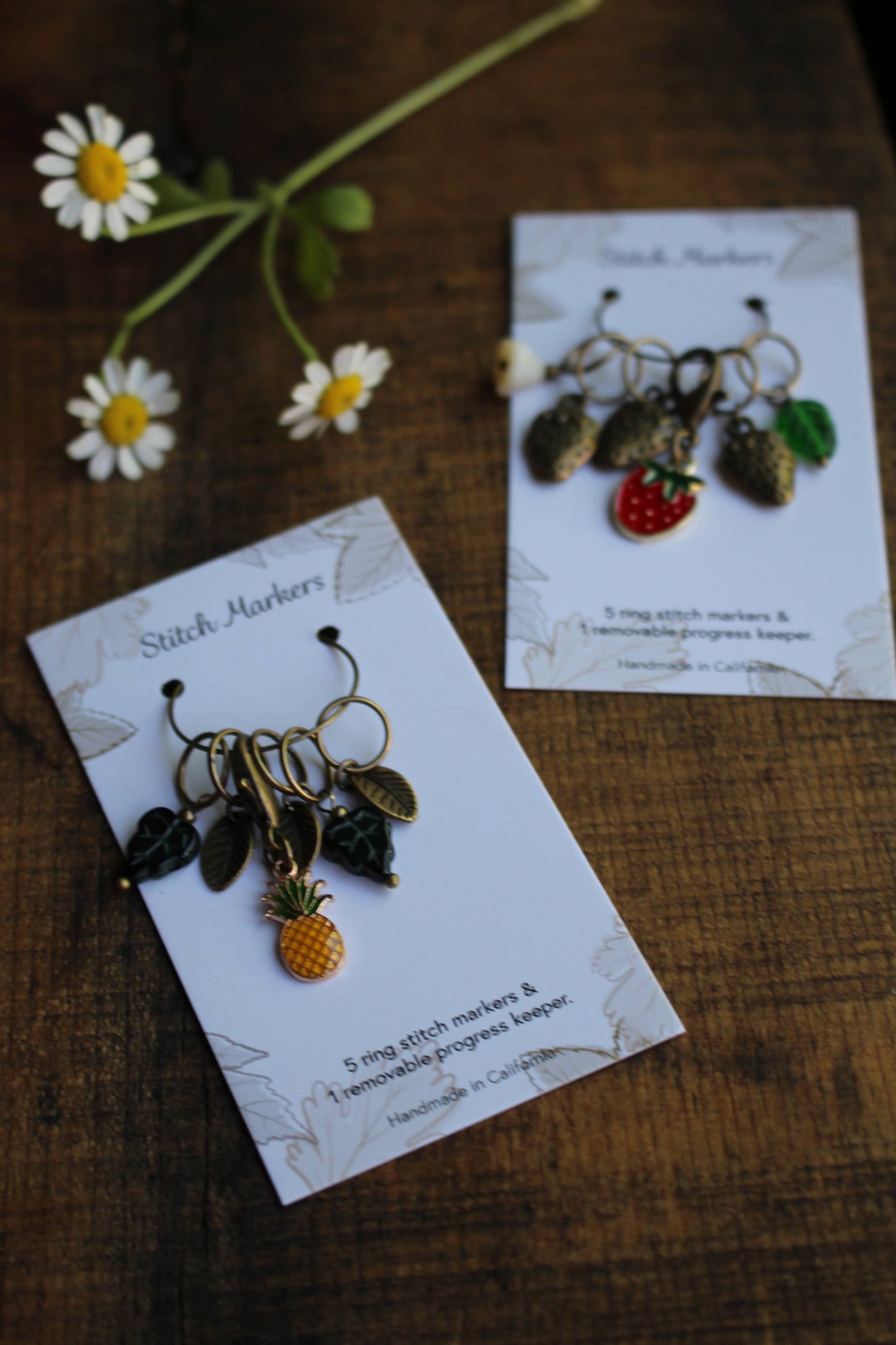 Summer Fruits Stitch Markers (Pack of 4)