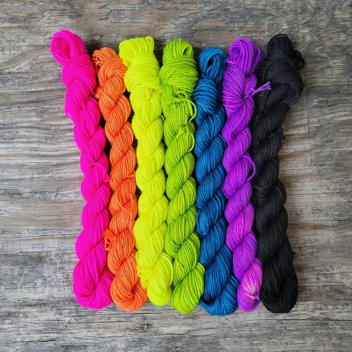 Cornbread and Honey Sock Weight Mini Skeins