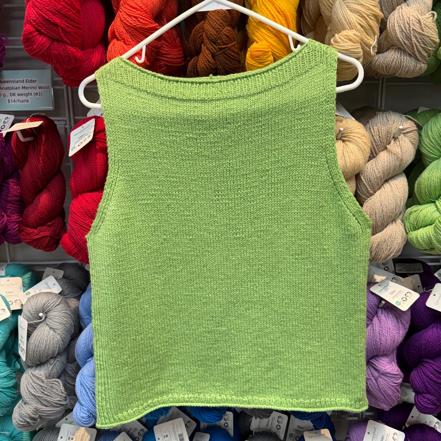 Knitting: Sabai Sleeveless Top (Confident Beginner)