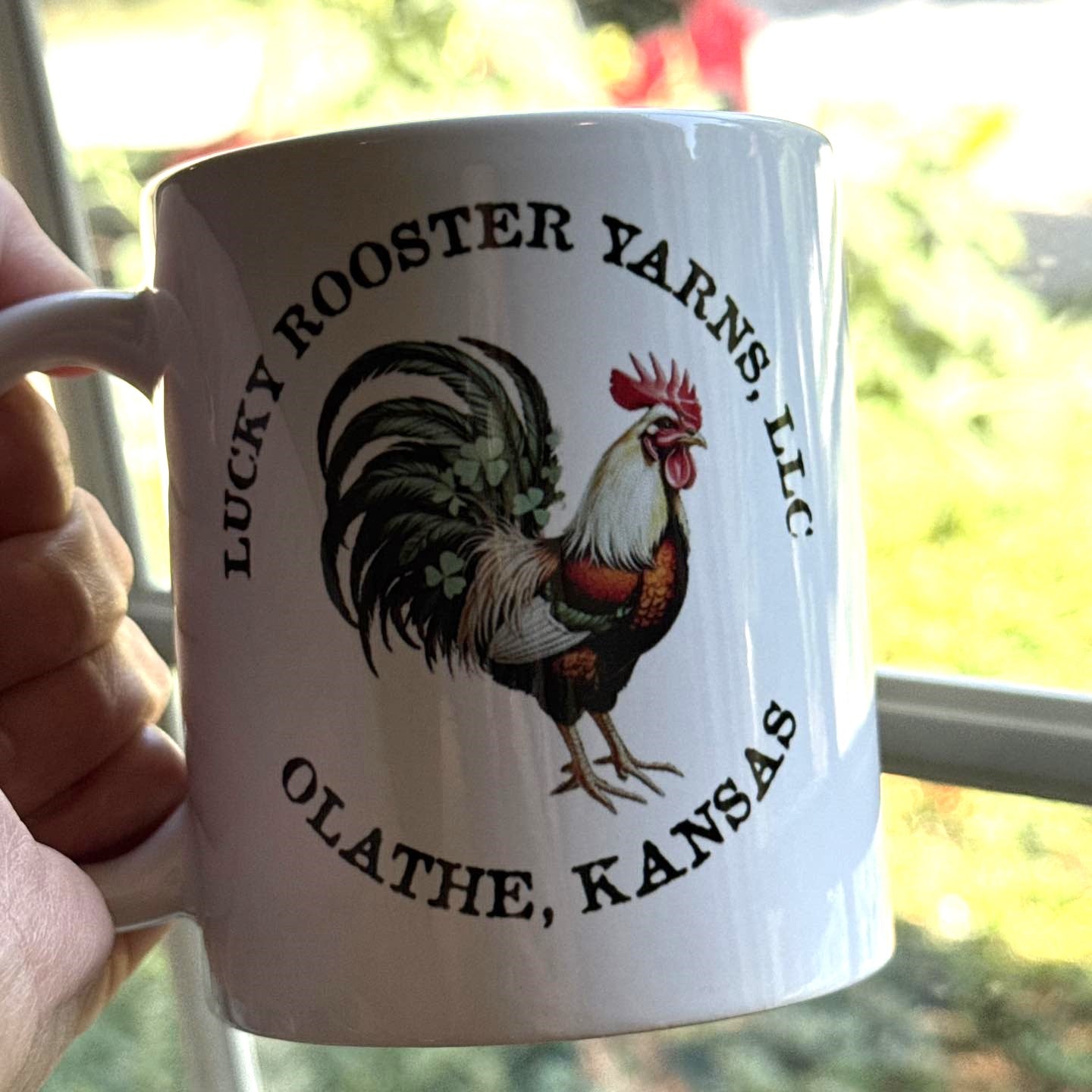 Lucky Rooster Yarns LLC 11 oz. mug