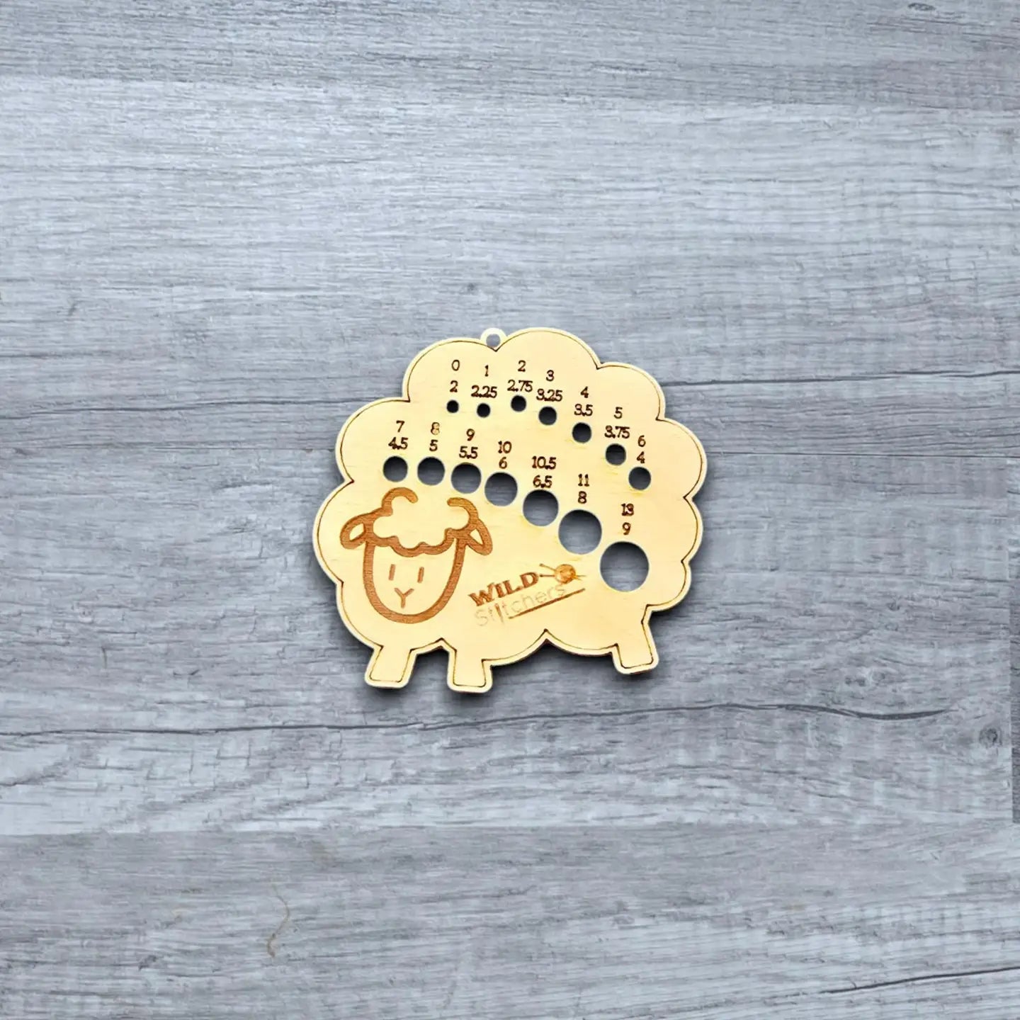 Needle Gauge Keychain
