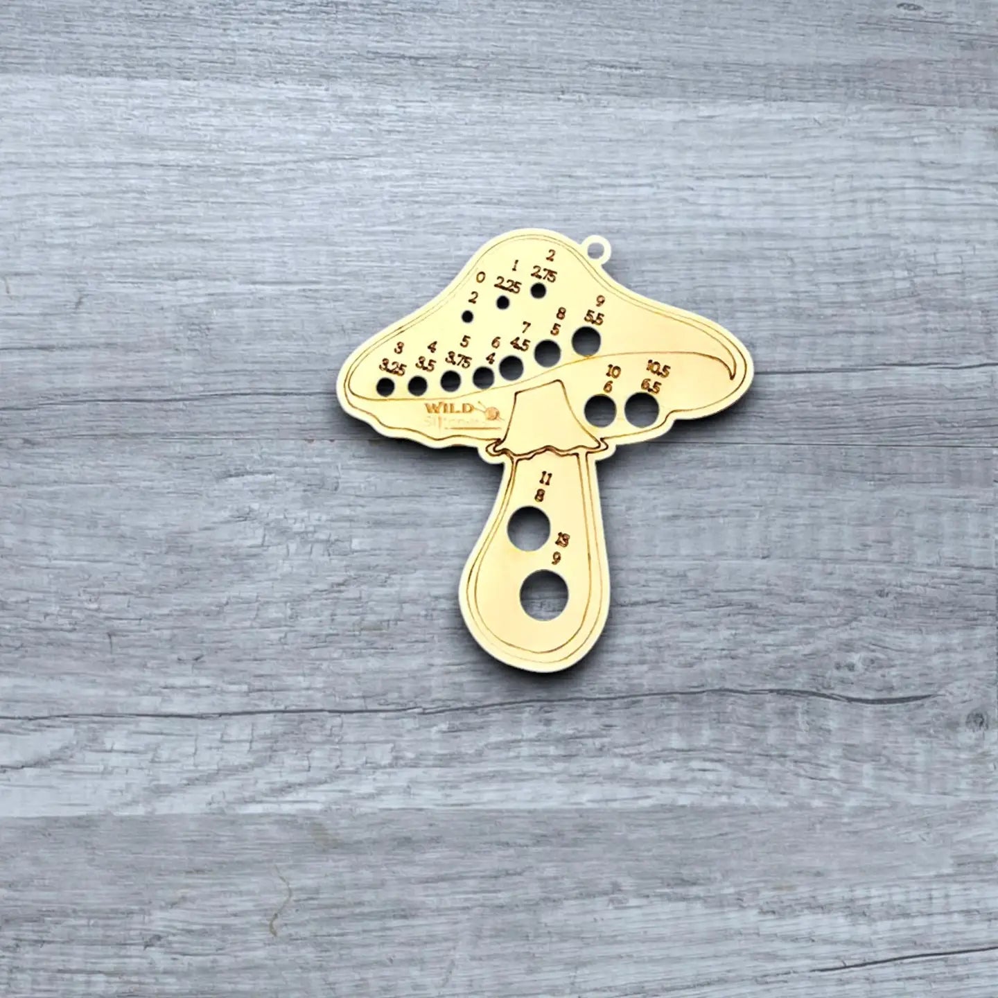 Needle Gauge Keychain